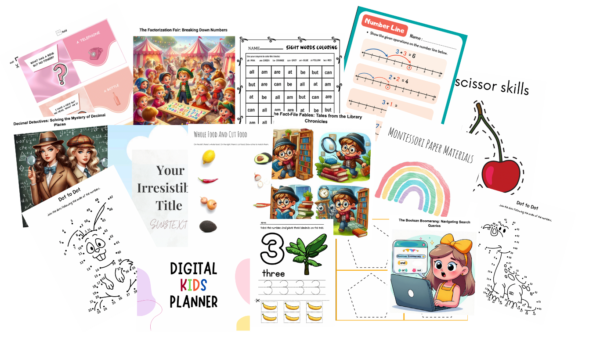 Get Inspiring Young Minds Activity Bundle